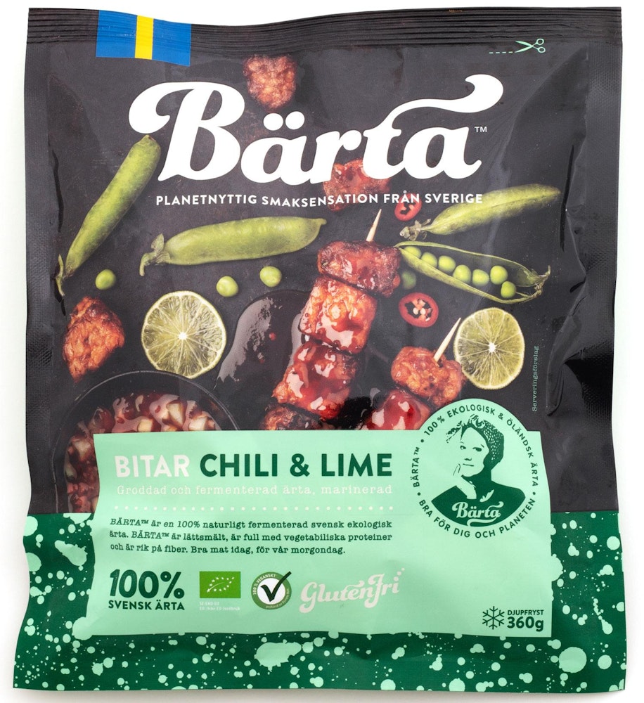 Bärta Veganska Bitar Chili & Lime Fryst EKO Bärta