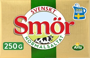 Svenskt Smör från Arla Smör Normalsaltat 82% 250g Svenskt Smör från Arla