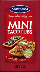 Santa Maria Mini Taco Tubs 10-p