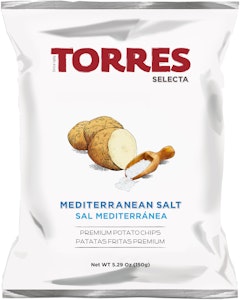 Torres Chips Medelhavssalt 150g Torres