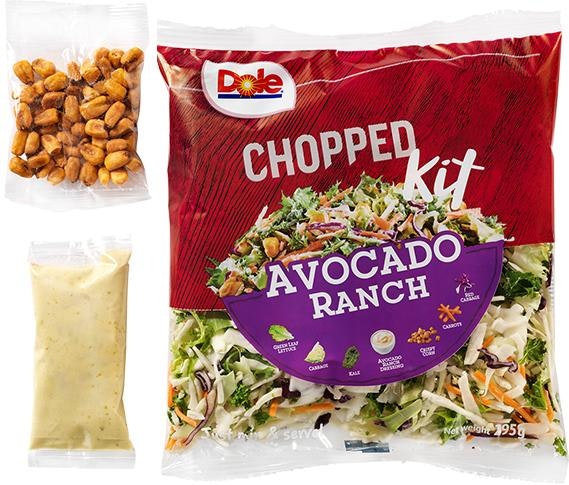 Dole Chopped Kit Avocado Ranch