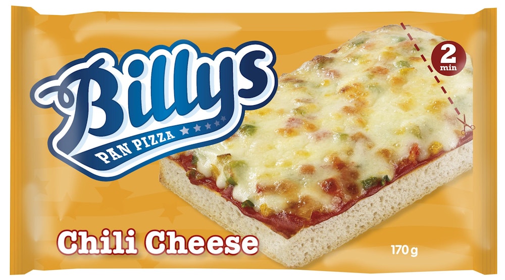Billys Pizza Chili Cheese Fryst 170g Billys
