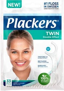 Plackers Tandtrådsbygel Twin 33-p