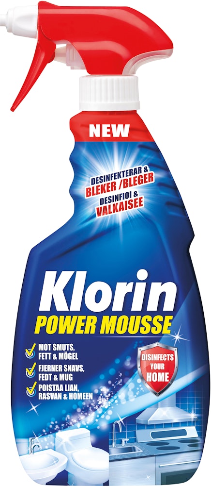Klorin Power Mousse Spray 500ml Klorin