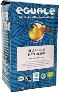 Eguale Kaffe Mellanrost KRAV Fairtrade 450g Eguale