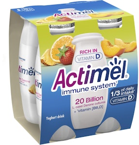 Actimel Drickyoghurt Multifrukt 1,5% 4x100g Actimel