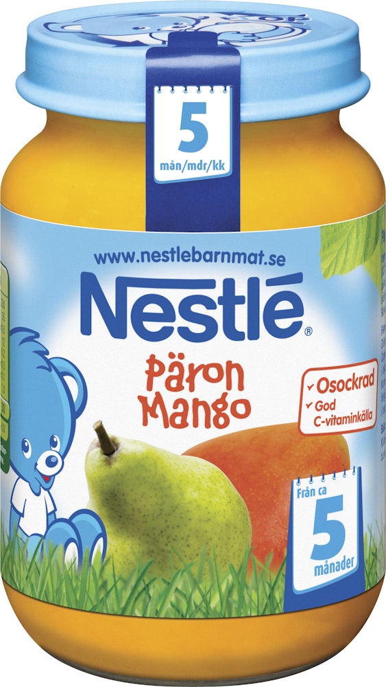 Nestlé Barnmat Päron Mango 5-6M Nestlé