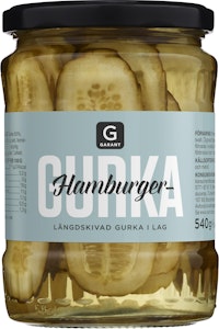Garant Hamburgergurka 540g Garant