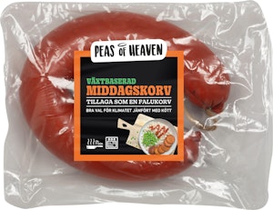 Peas of Heaven Vegansk Middagskorv 600g Peas of Heaven