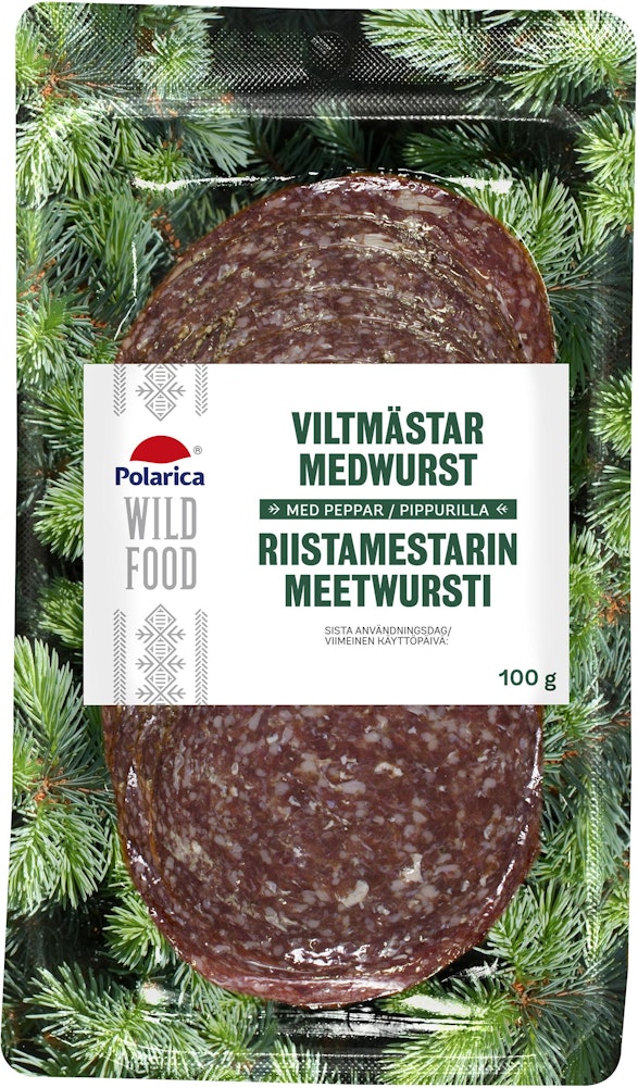 Polarica Viltmästarmedwurst med Peppar Polarica
