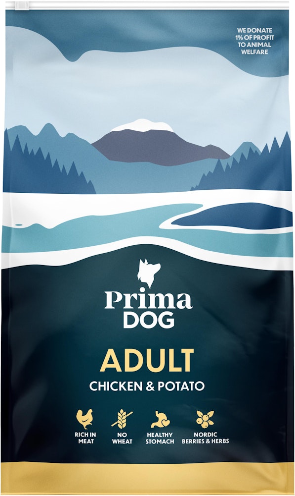 PrimaDog Hundmat Kyckling & Potatis Primadog