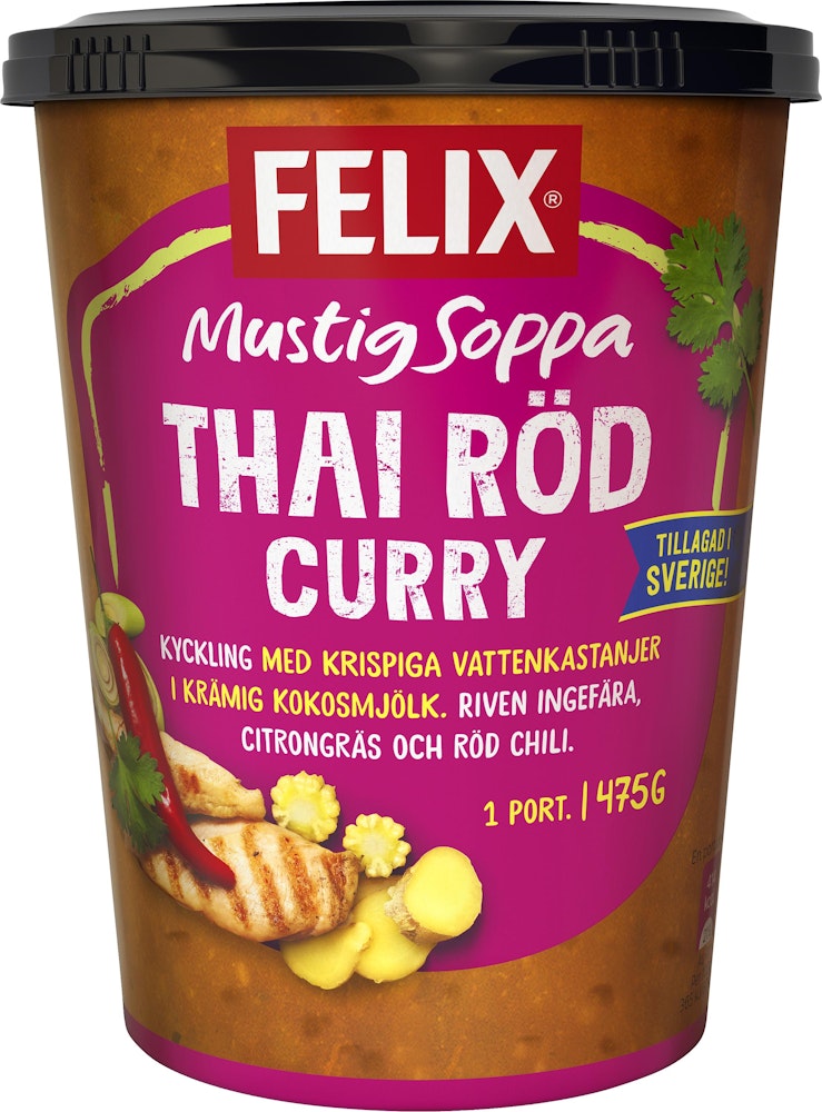 Felix Thairöd Currysoppa 475g Felix