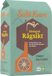 Saltå Kvarn Rågsikt EKO/KRAV 1,25kg Saltå Kvarn