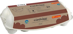 Gårdsägg Bruna M/L 10-P 530G