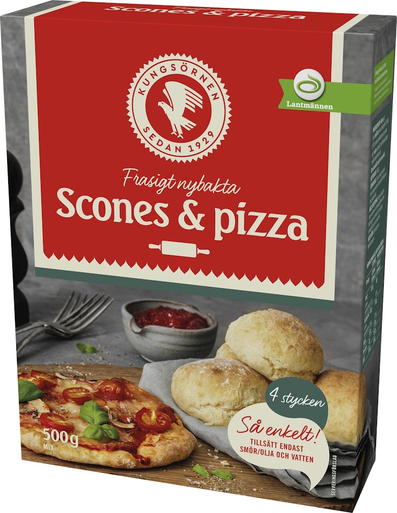 Kungsörnen Scones & Pizzamix 500g Kungsörnen