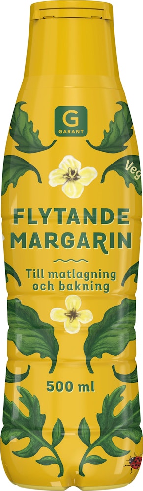 Garant Flytande Margarin Vegansk 80%  500ml Garant