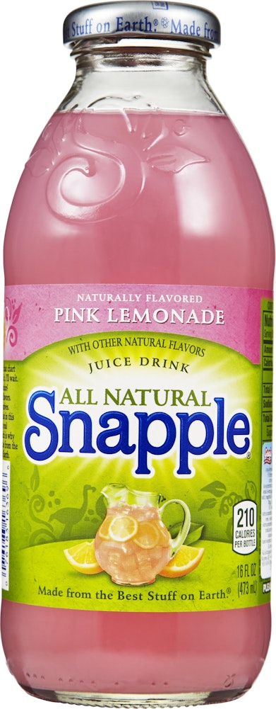 Snapple Pink Lemonade Snapple