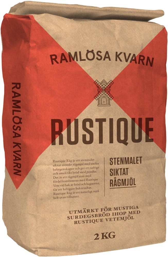 Ramlösa Kvarn Rustique Rågmjöl Ramlösa Kvarn