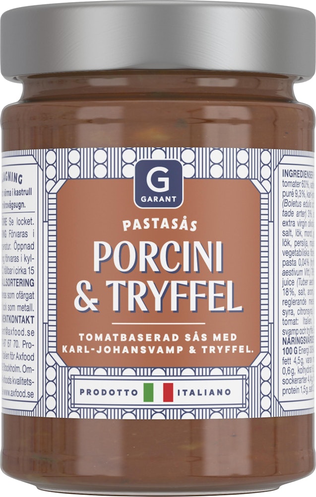 Garant Pastasås  Porcini & Tryffel 290g Garant