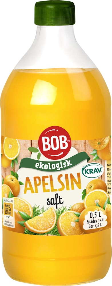 Bob Blandsaft Apelsin EKO/KRAV 0,5L BOB