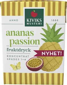 Kiviks Fruktdryck Ananas & Passion 2dl Kiviks