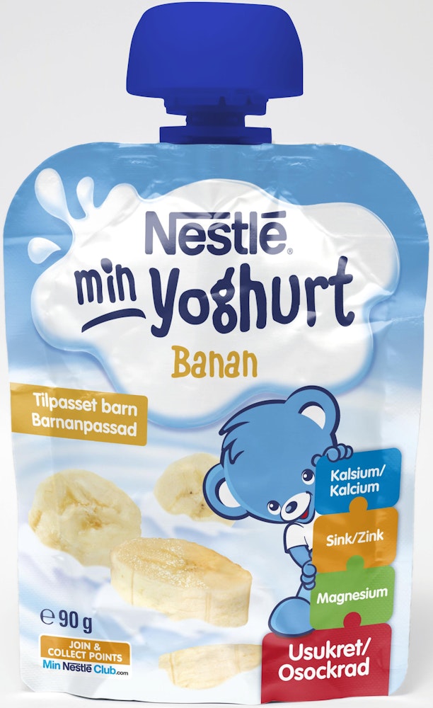 Nestlé Yoghurt Banan 6M Nestlé