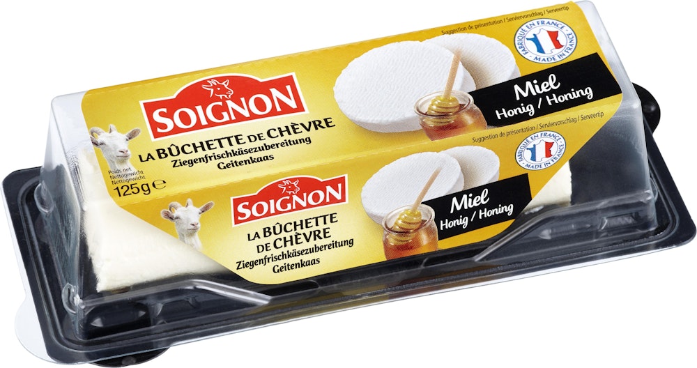 Soignon Färsk Getost med Honung 125g Soignon