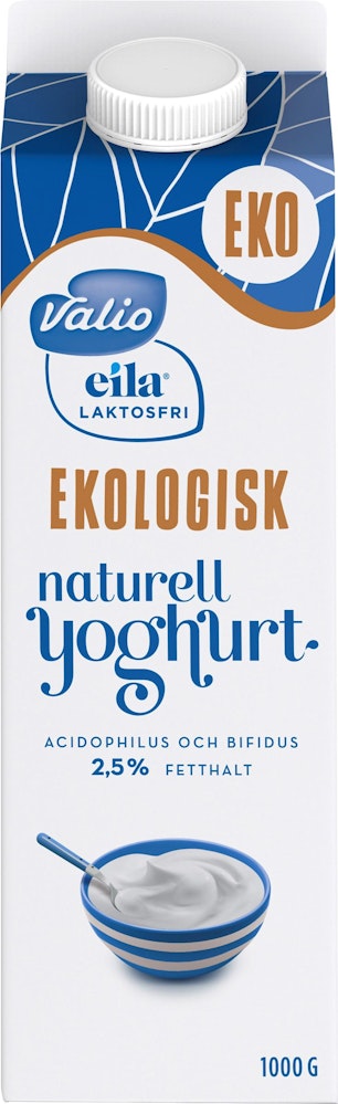 Valio Yoghurt Naturell Laktosfri 2,5% EKO Valio