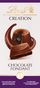 Lindt Creation Mjölkchokladkaka Chocolatefondant 150g Lindt