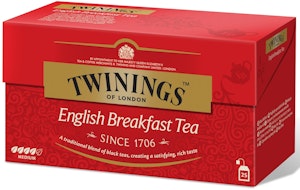 Twinings Te Svart English Breakfast 25-p Twinings