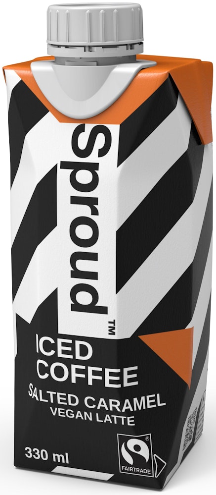 Sproud Iced Coffee Salted Caramel Fairtrade Sproud