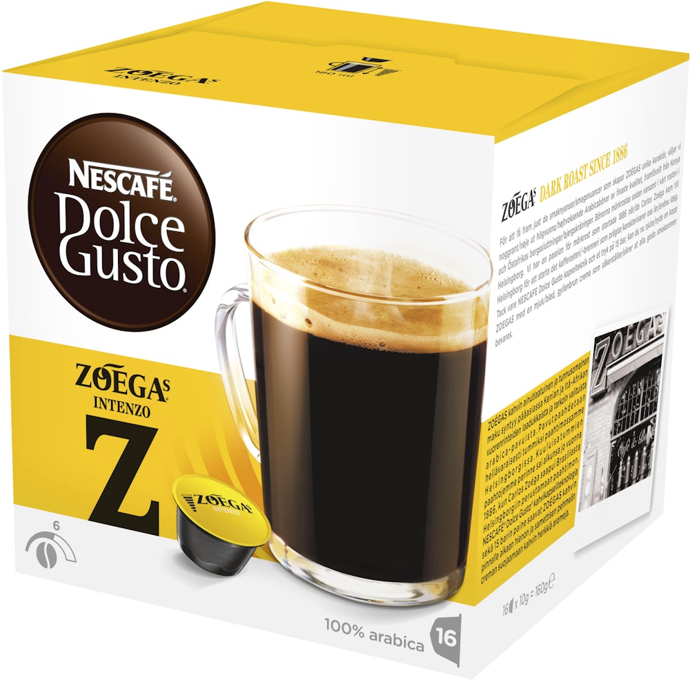 Nescafé Kaffekapslar Dolce Gusto Intenzo 16-p Nescafé