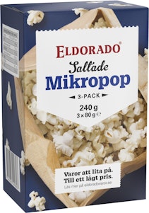 Eldorado Micropop 3x80g Eldorado