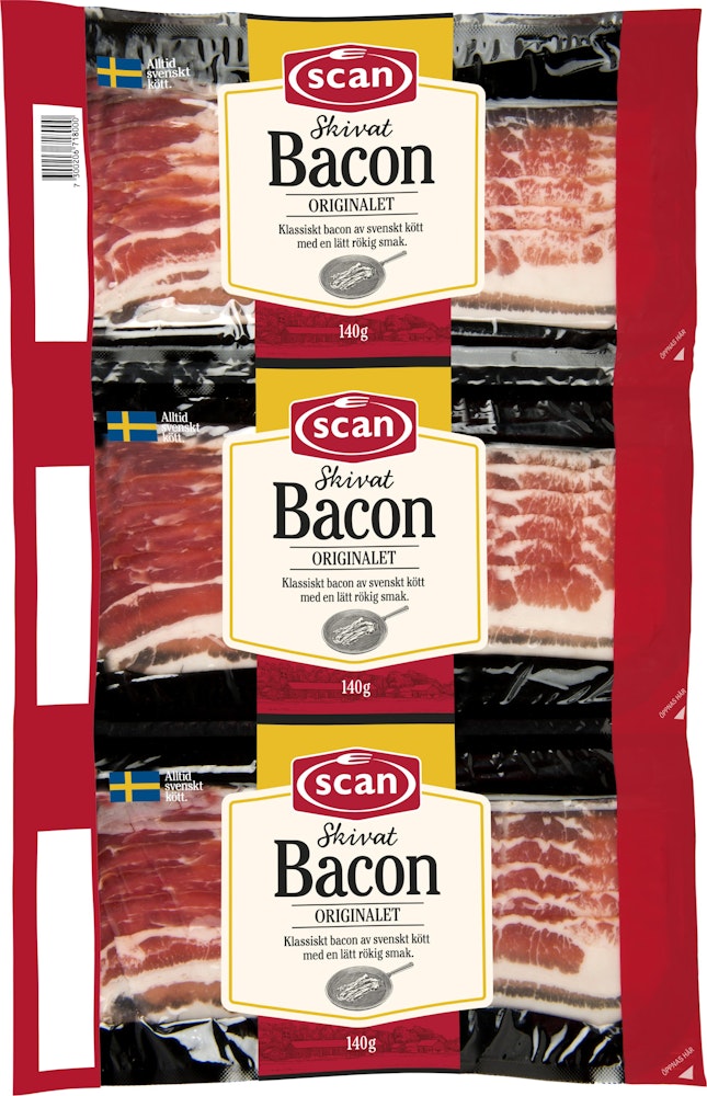 Scan Bacon 3x140g Scan