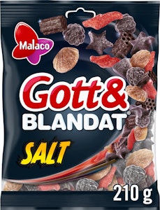 Malaco Gott & Blandat Salt 210g Malaco