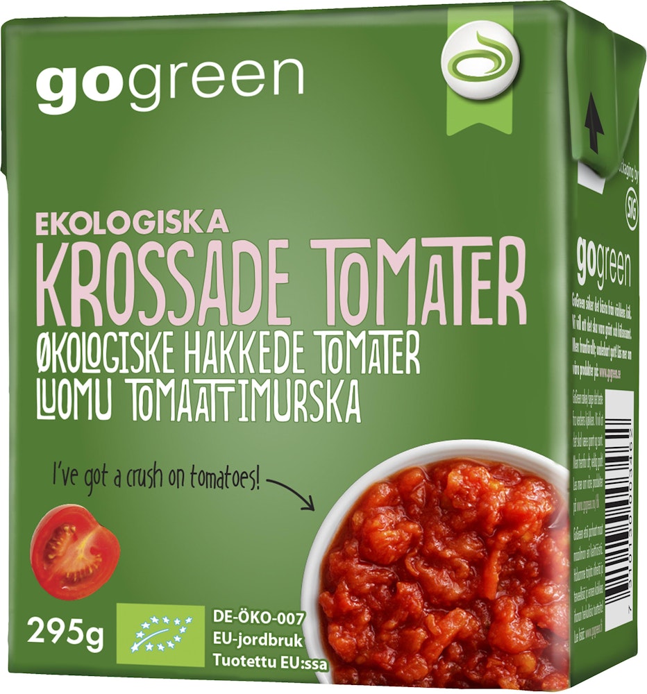 GoGreen Krossade Tomater EKO Gogreen