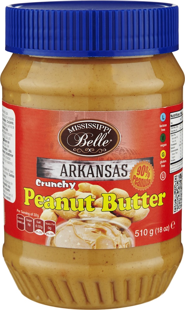Mississippi Belle Peanut Butter Crunchy Mississppi Belle