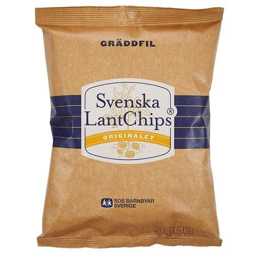 Svenska LantChips Chips Sourcream LantChips