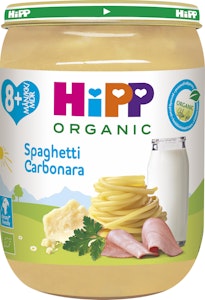 Hipp Spaghetti Carbonara 8M EKO 190g Hipp