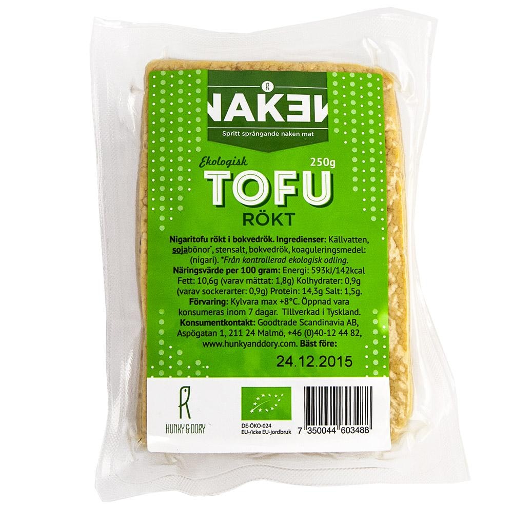 Naken Tofu Rökt EKO Naken