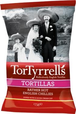 Tyrrells Tortillas Hot TorTyrrells