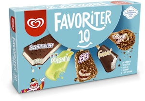 GB Glace Favoriter 10-p GB Glace