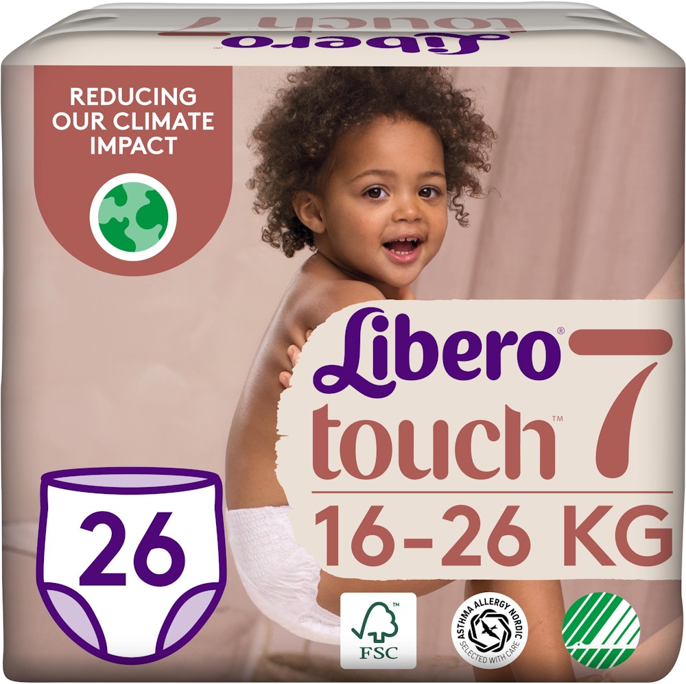 Libero Byxblöja Touch (7) 16-26kg 26-p Libero