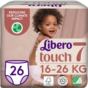 Byxblöja Touch (7) 16-26Kg 26-P