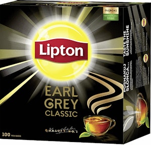 Lipton Svart Te Rich Earl Grey 100-p Lipton