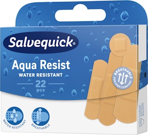 Salvequick Plåster Aqua Resist Mix 22-p Salvequick