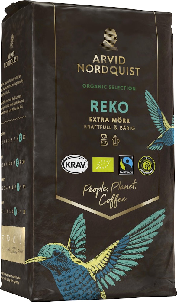Arvid Nordquist Kaffe Brygg EXTRA MÖRK Classic EKO/KRAV/Fairtrade 450g Arvid Nordquist
