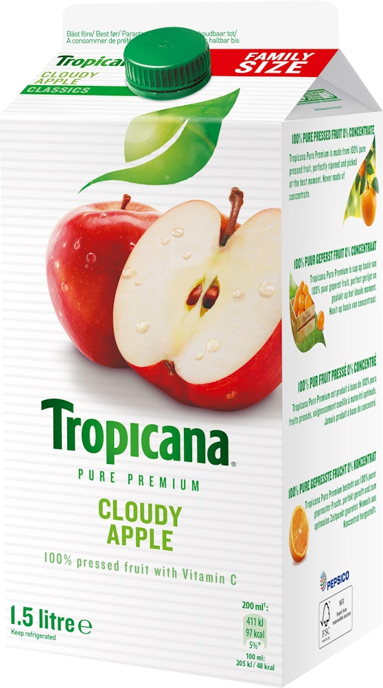 Tropicana Äpple 1,5L Tropicana
