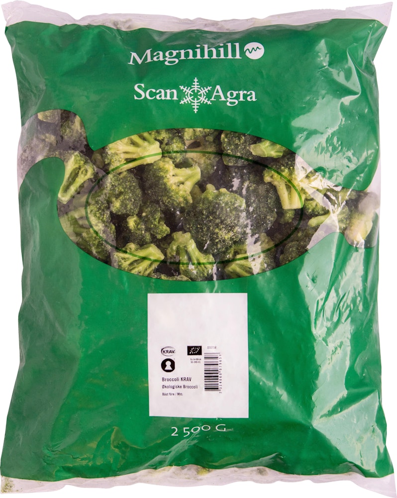 Magnihill Broccoli Fryst EKO/KRAV 2,5kg Magnihill