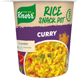 Knorr Snack Pot Ris & Curry 73g Knorr